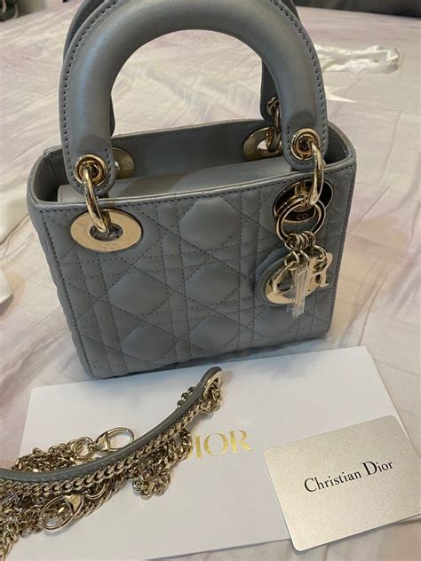 lady dior opaline grey